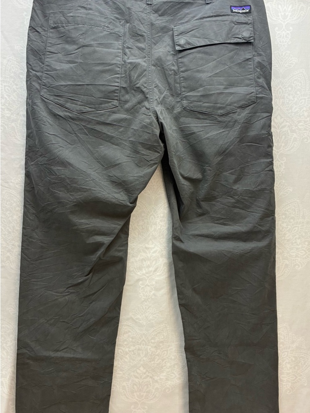 Patagonia Men’s Tenpenny Pants Long, Charcoal Grey, Size 38 (38x34) - Picture 10 of 13